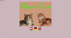 Desktop Screenshot of mayadacoons.com